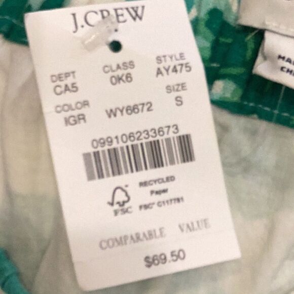 NWT J. Crew linen blend fully lined skirt Small - Picture 5 of 10